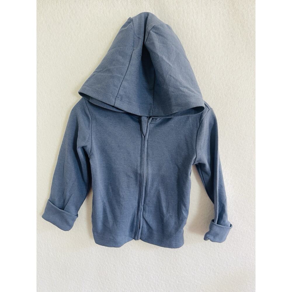 Hanes Unisex Baby Toddler Ultimate Zipping Hoodie Sweatshirt,‎ DarkBlue, 18-24m